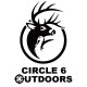 Circle 6 Black  + $5.00 